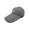 Casquette LJ Laurent Jauffret brodée avec visière allongée sur tissu respirant Oeko Tex