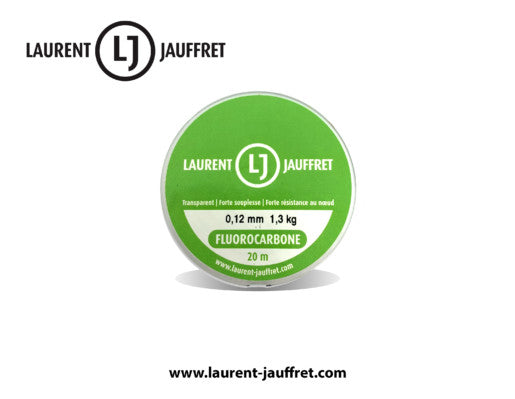 Fluorocarbone LJ Laurent Jauffret – 20m - 0.10 mm - résistance 0,9 kg