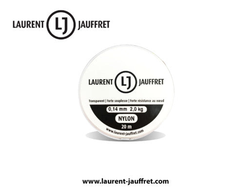 Nylon LJ Laurent Jauffret – 20m - 0.10 mm - résistance 1 kg