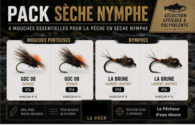 Pack Sèche Nymphe – Le conseil de Vincent
