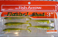 Fish Arrow Flash-J Shad 3 pouces 22 Live Ayu Silver