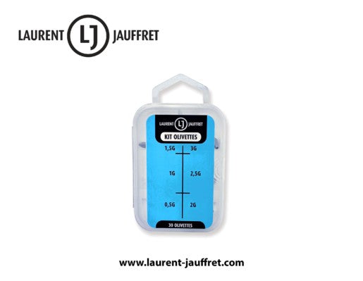 Kit olivettes plombées coulissantes LJ — 30 olivettes