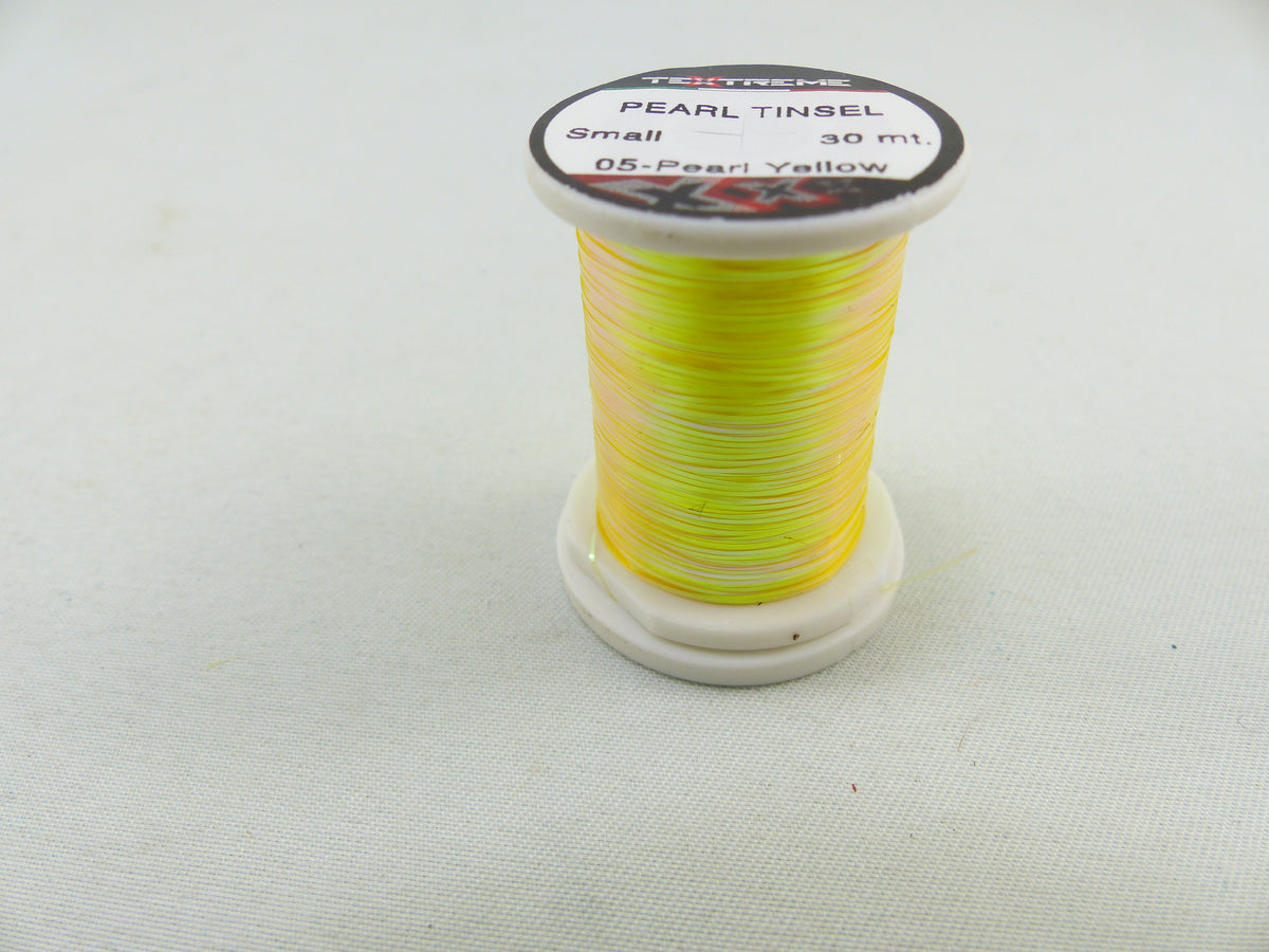 Textreme Pearl Tinsel Pearl Yellow