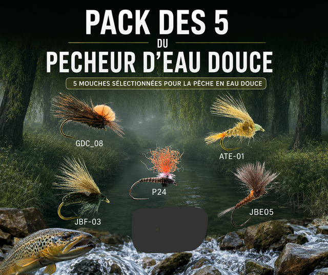 Pack : Les 5 du Pêcheur d’Eau Douce