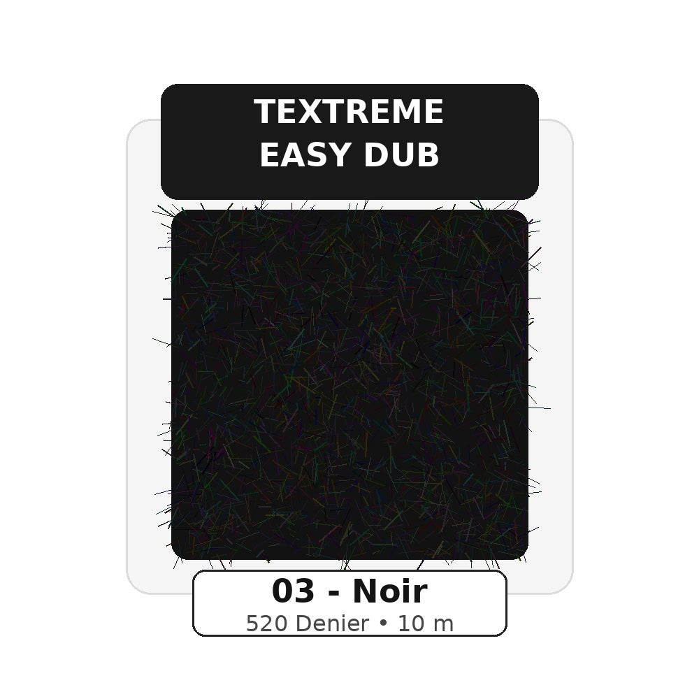 Textreme Easy Dub 03 Noir