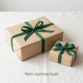 Emballage cadeau avec la mention Non contractuel