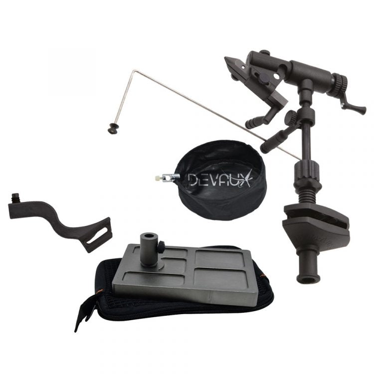 Étau Rotatif SP Kit Devaux complet pour montage de mouches