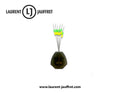 Micro stop float bicolore Laurent Jauffret — sachet de 6