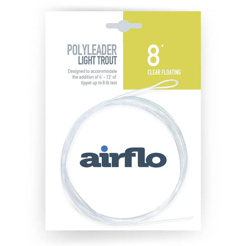Airflo Light Trout Polyleader 8' Clear Floating